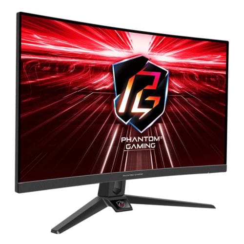 Asrock 27" Phantom Gaming FHD Curved Monitor (PG27F15RS1A)