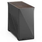 Fractal Design Era 2 ITX (Charcoal Grey) Compact Case w/ Walnut Top