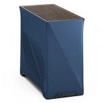 Fractal Design Era 2 ITX (Midnight Blue) Compact Case w/ Walnut Top