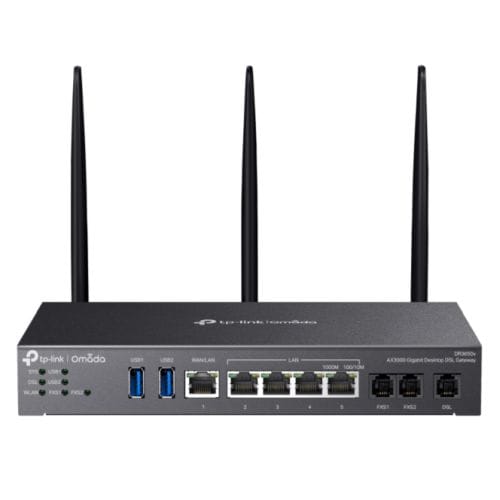 TP-LINK (DR3650v) Omada AX3000 Wi-Fi 6 Gigabit Desktop DSL Gateway