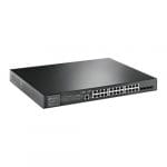 TP-LINK (SG3428XMP) JetStream 24-Port Gigabit & 4-Port 10GE SFP+ L2+ Managed Switch with 24-Port PoE+