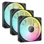 Corsair iCUE LINK LX120 12cm PWM RGB Case Fans (3-Pack)