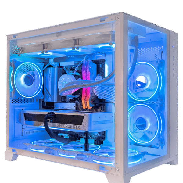 Cohix White Ace 9770, RTX 5070 12GB, Ryzen 7 9700X, 32GB Ram DDR5, 2TB SSD, Gaming PC