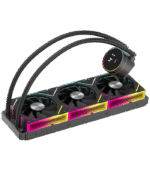 CiT Pro Glacier 360mm Black ARGB CPU Liquid Cooler With Temperature Display - Image 3