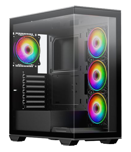 Vida Solus ARGB PC Case - Black