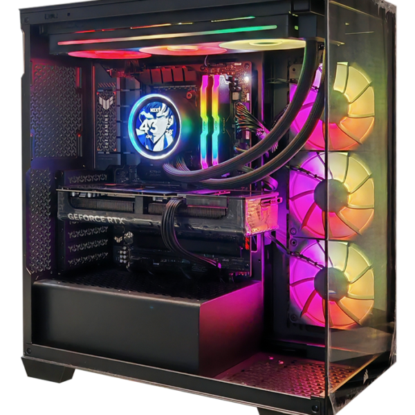 Cohix X3D-3570, Ryzen 7 9800X3D, RTX 5070 Ti 16GB, 2TB SSD Storage, 32GB DDR5 RAM, Gaming Desktop PCs