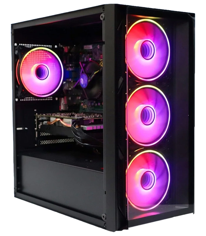 1 Cohix Ace L4560, Ryzen 5 4500, 16GB DDR4 Ram, 500GB SSD, RTX 5060 Gaming PC - Image 1