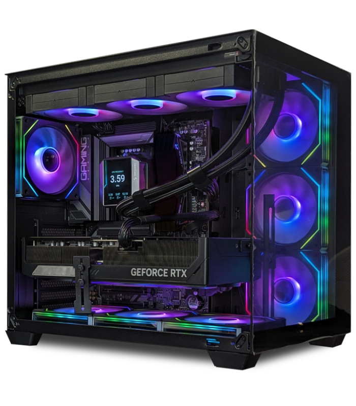 1_non_rgb Cohix Ace 3D-98X508LCD, RTX 5080 16GB, Ryzen 7 9800X3D, 32GB DDR5 Ram, 2TB Nvme, Gaming PC - Image 1