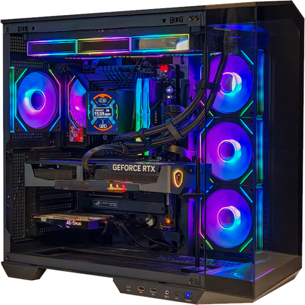 Cohix Ace PANO 100R, RTX 5070 TI 16GB, Ryzen 7 9800X3D, 32GB DDR5 Ram, 2TB Nvme SSD, Gaming PC