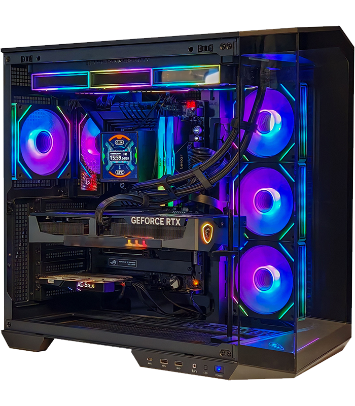 Ace_Pano_M1000R_1 Cohix Ace PANO 100R, RTX 5070 TI 16GB, Ryzen 7 9800X3D, 32GB DDR5 Ram, 2TB Nvme SSD, Gaming PC - Image 1